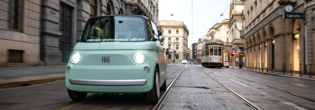 fiat topolino en ville !