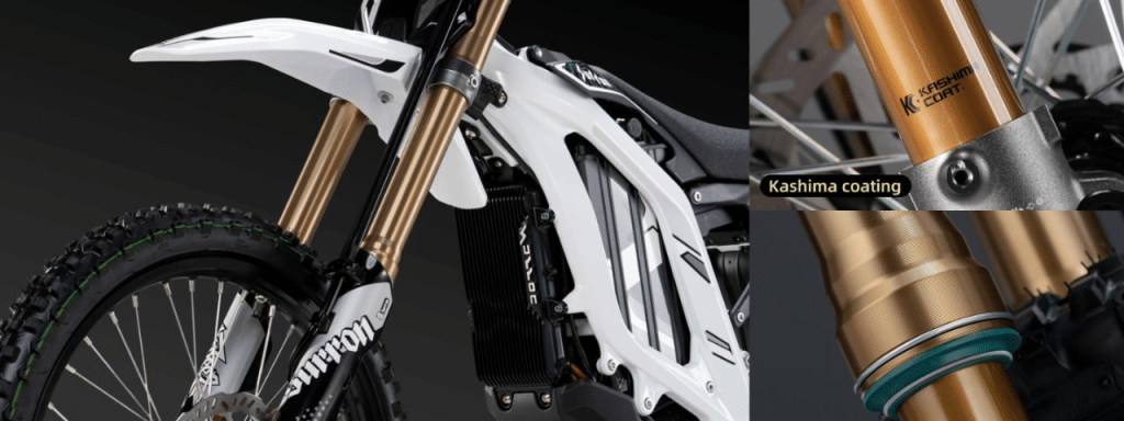 La partie cycle de la nouvelle motocross 2026 signée sur ron !
