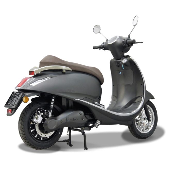 Scooter Electrique 125 Rider 5000W gris mat arrière droite