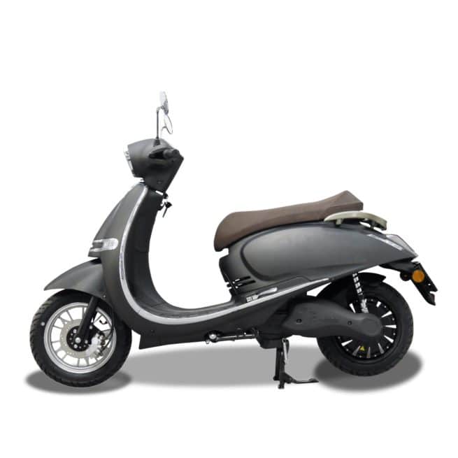 Scooter Electrique 125 Rider 5000W gris mat gauche