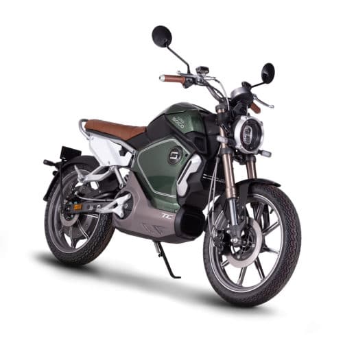 super soco tc moto electrique vintage silencieuse sans bruit silence