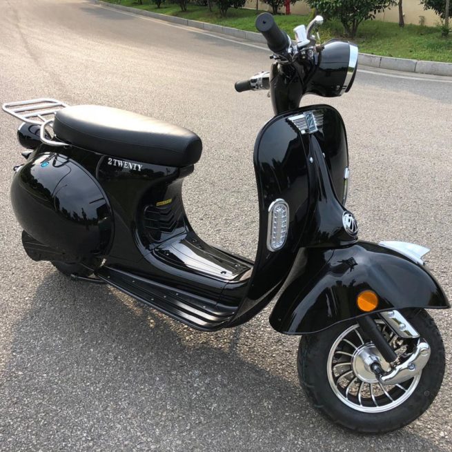 Scooter Electrique 2Twenty Roma 2018 Noir avant droite