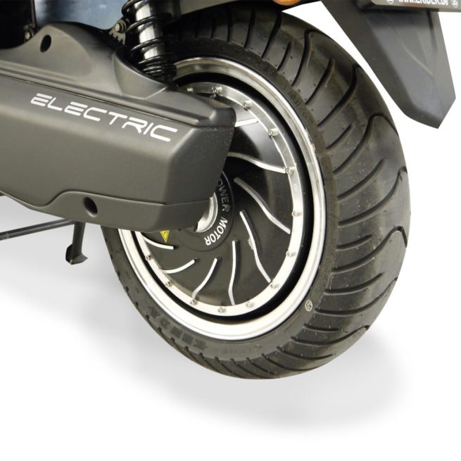 Scooter Electrique 125 Rider 9000W Gris Mat Moteur 2