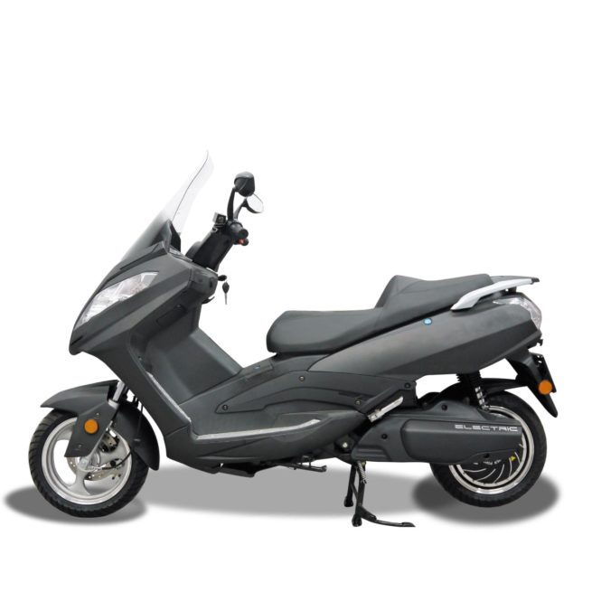 Scooter Electrique 125 Rider 9000W Gris Mat Gauche