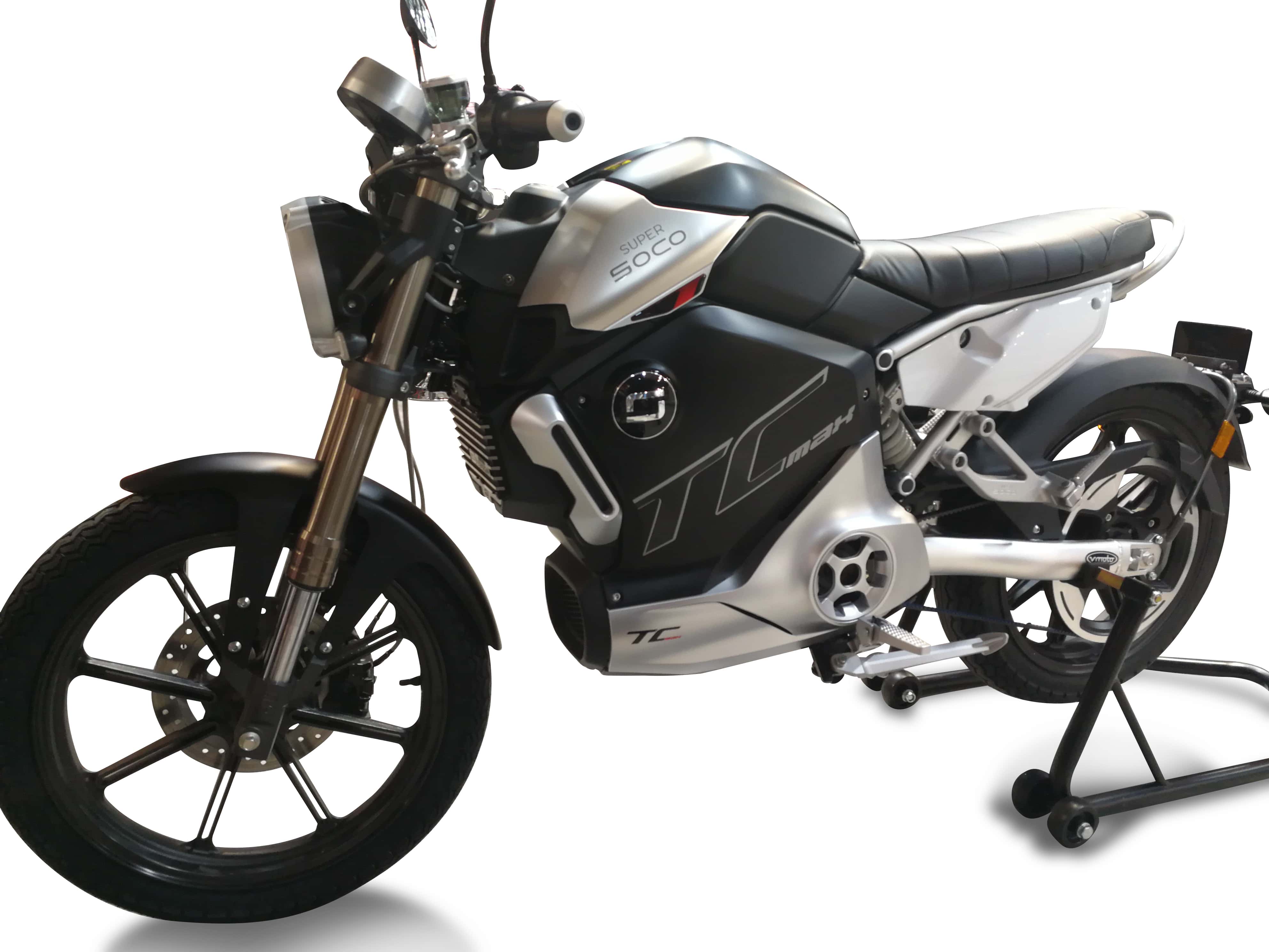 De nieuwe elektrische Super SOCO TC-MAX 125 voor 2019 - Motocity