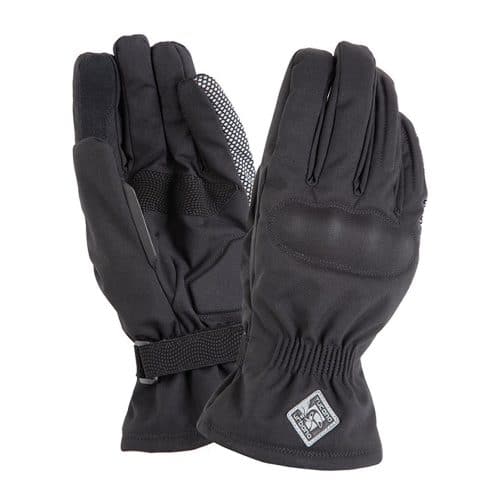 Gants Hiver Cuir Etanche LUXE Avec Coque Carbone