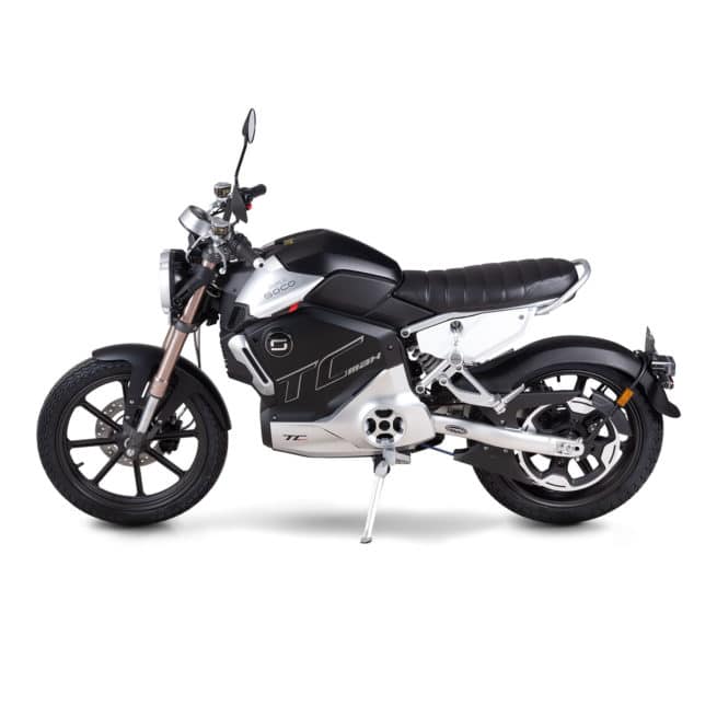 super soco tc max moto electrique vintage 125cc 125cm3 scrambler