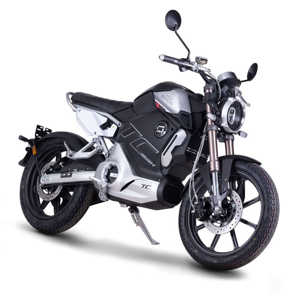 Moto électrique Super Soco TC, Urgence Electrics