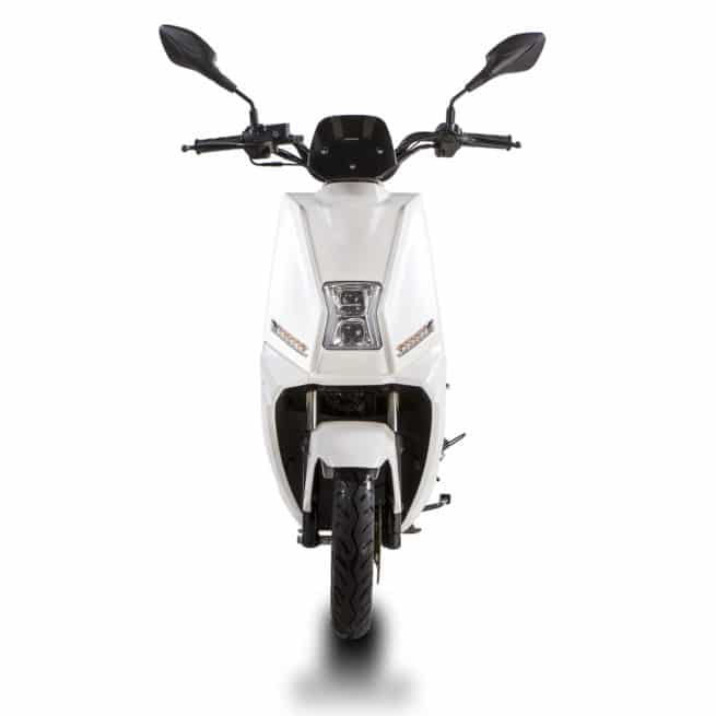 Scooter électrique Pink Mobility Pink Me blanc face