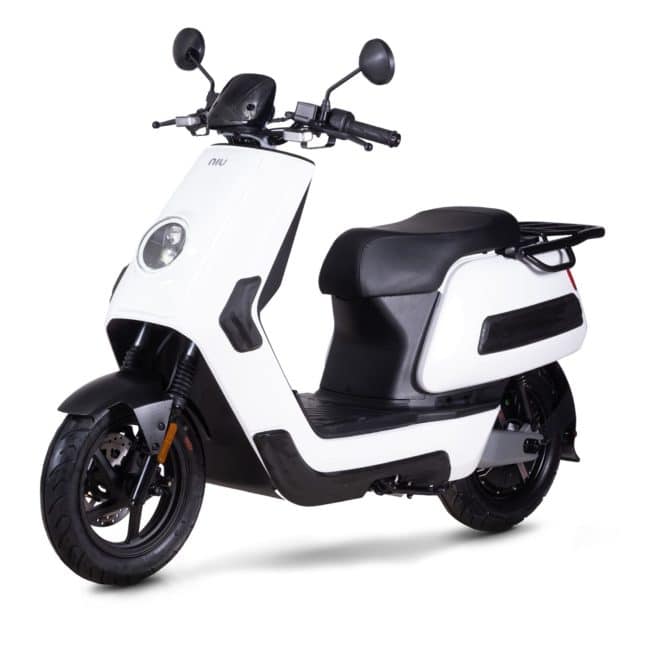 Niu NQI gt Cargo scooter electrique 50 km d'autonomie grande autonomie livraison paquet pizza dépanneur à domicile