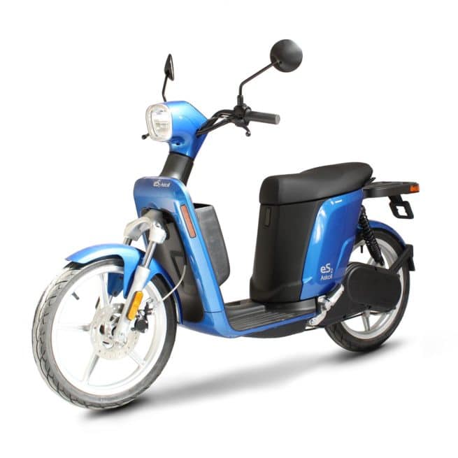 Askoll ES2 scooter electrique lycée travail emploi fac vespa italien