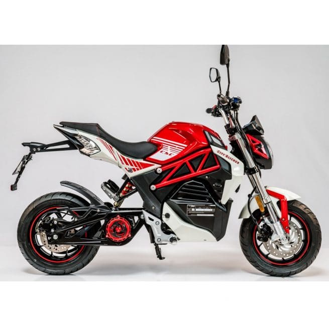 Moto électrique Cineco City Slicker Rouge