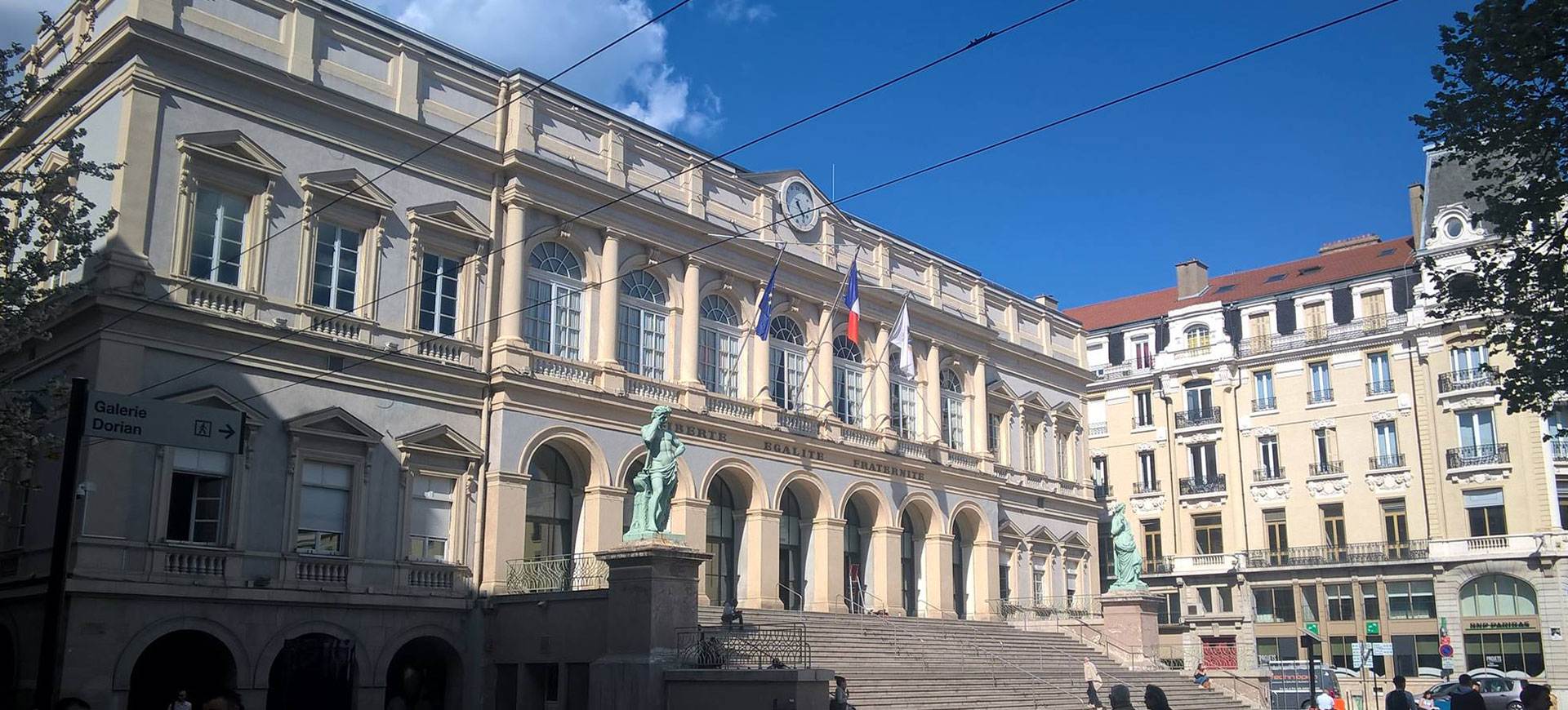 Saint Etienne, la Mairie