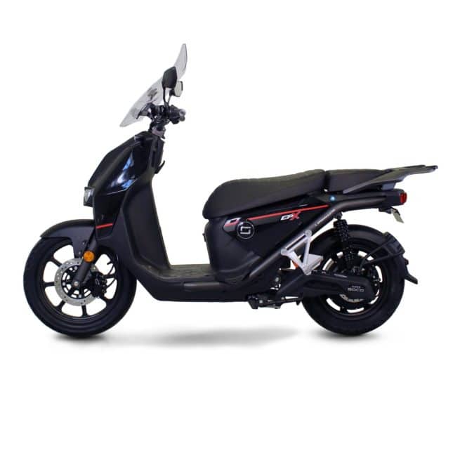 Super Soco CPX scooter electrique sécurité léger bon frein