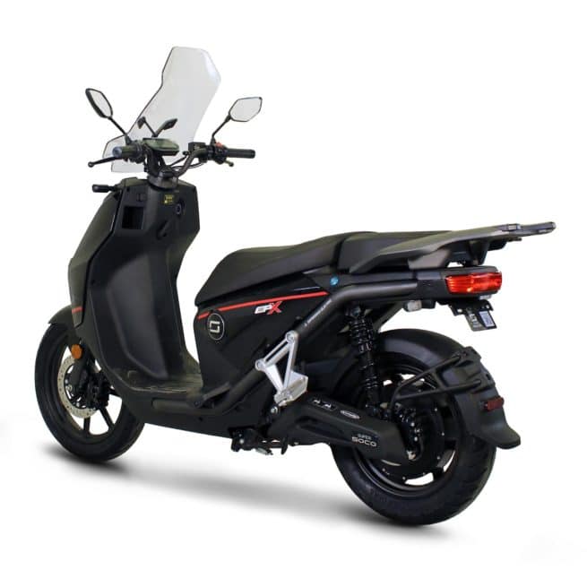 Super Soco CPX scooter electrique bonne accélération gros moteur puissant