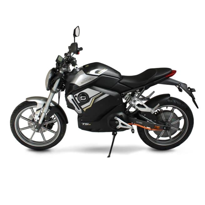 super soco tsx moto electrique batterie amovible sans effort lithium ion pratique