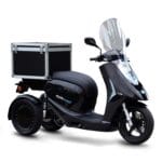 eccity model 3 roues scooter électrique trois roues de livraison top box paris lille nantes lyon marseille rennes bordeaux cannes pau