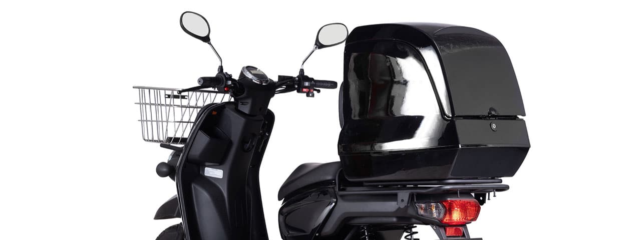 La Top Box du scooter électrique de livraison Rider Pro Cargo