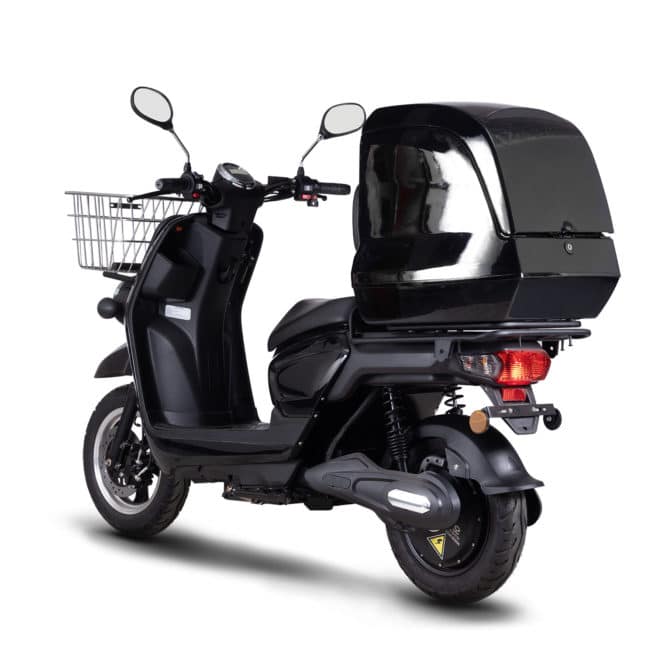 scooter électrique de livraison rider pro cargo pratique en ville