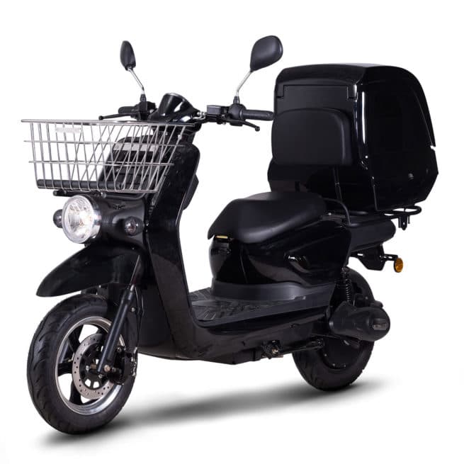 scooter électrique dépanneur dépannage coursier panier livraison rider pro cargo