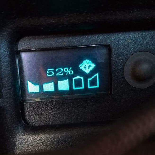 batterie sur-ron niveau autonomie