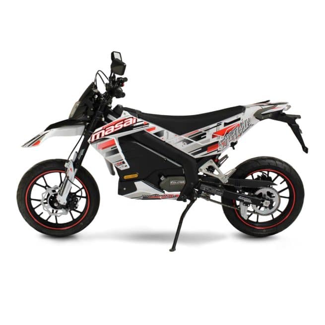 Masai Vison 3000W moto electrique supermotard silencieux