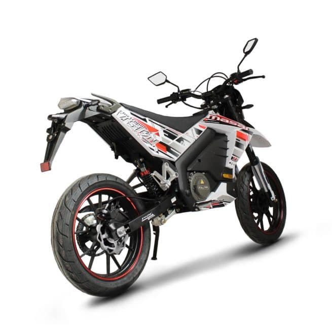 Masai Vison 3000W moto electrique supermotard bonne accélération gros moteur puissant derbi gilera aprilia