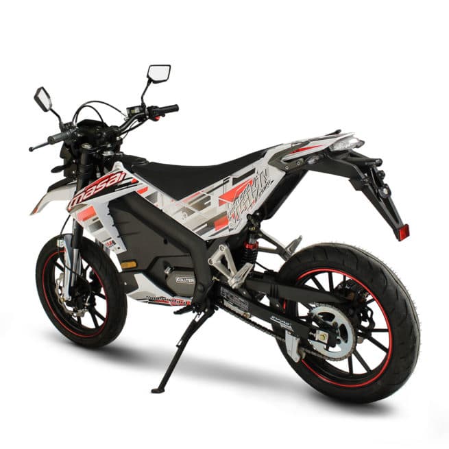 Masai Vison 3000W moto electrique supermotard lycée travail emploi fac