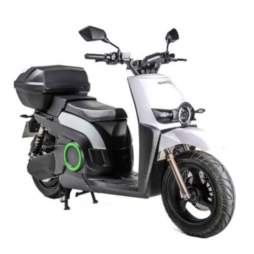 Le Silence S02 LS blanc trois quart face gauche