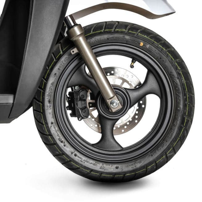 silence S02 LS roue avant scooter électrique espagnol