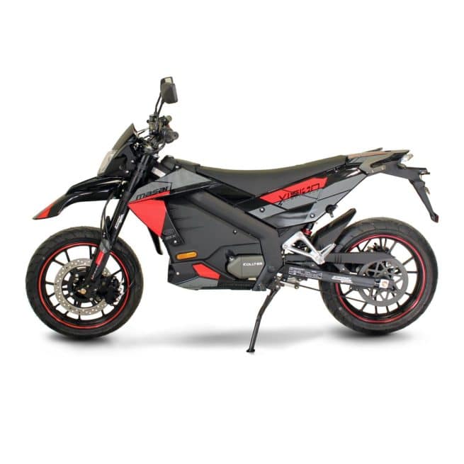 Masai Vison 5000W moto electrique supermotard lycée travail emploi fac ktm