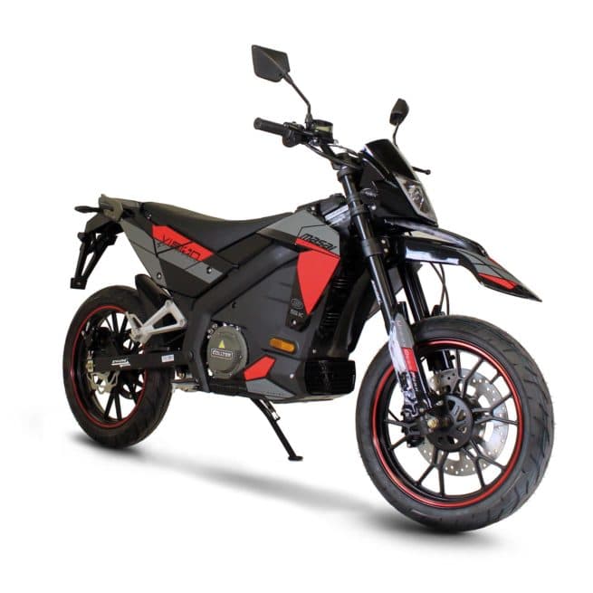 Masai Vison 5000W moto electrique supermotard lycée travail emploi fac ktm