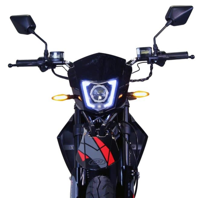 Masai Vison 5000W moto electrique supermotard grande autonomie 125 cm3