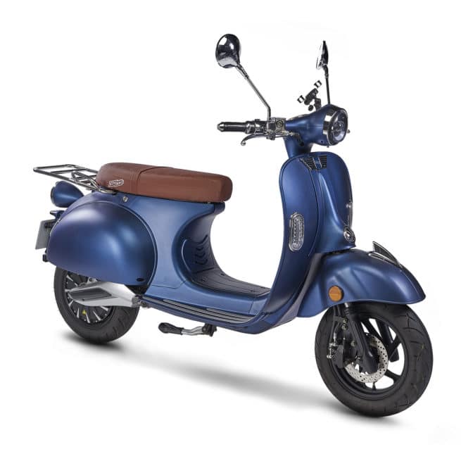 Pink Mobility Pink style scooter electrique 125ccbatterie sans effort lithium ion pratique