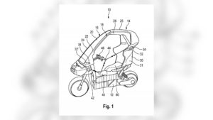 Le schéma d'un concept du BMW C1