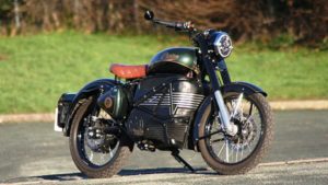 Une royal enfield retrofitée