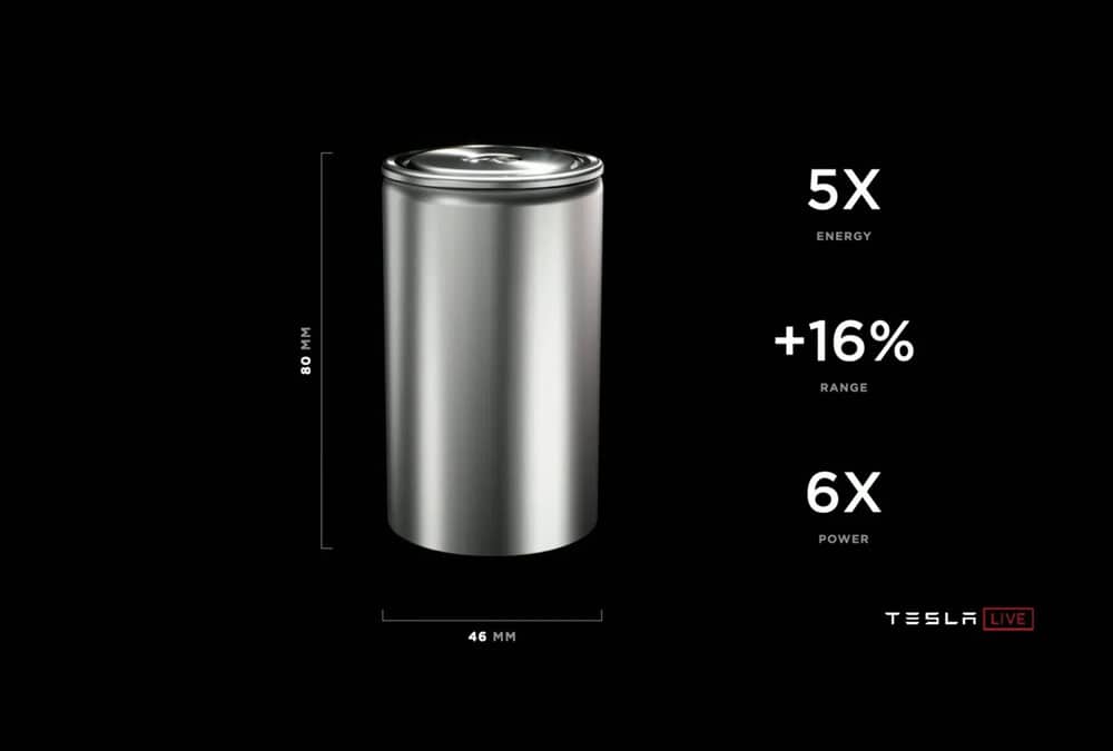 4680 cellule batterie tesla