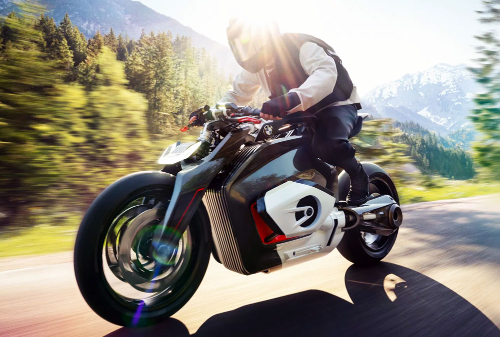 BMW Vision DC Roadster moto électrique concept
