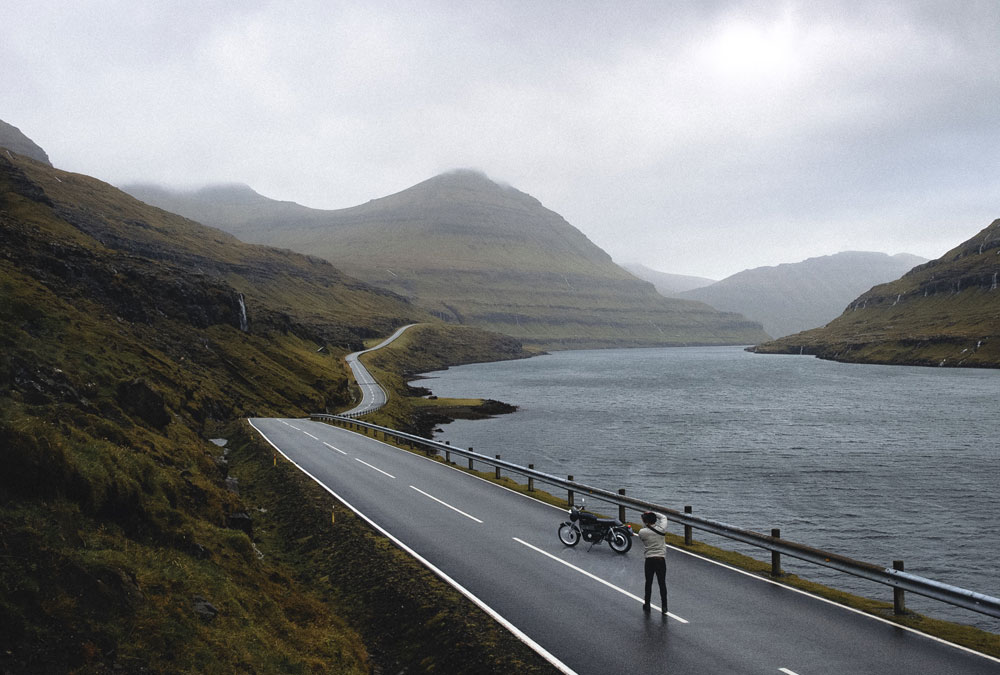 Moto électrique voyage grand nord