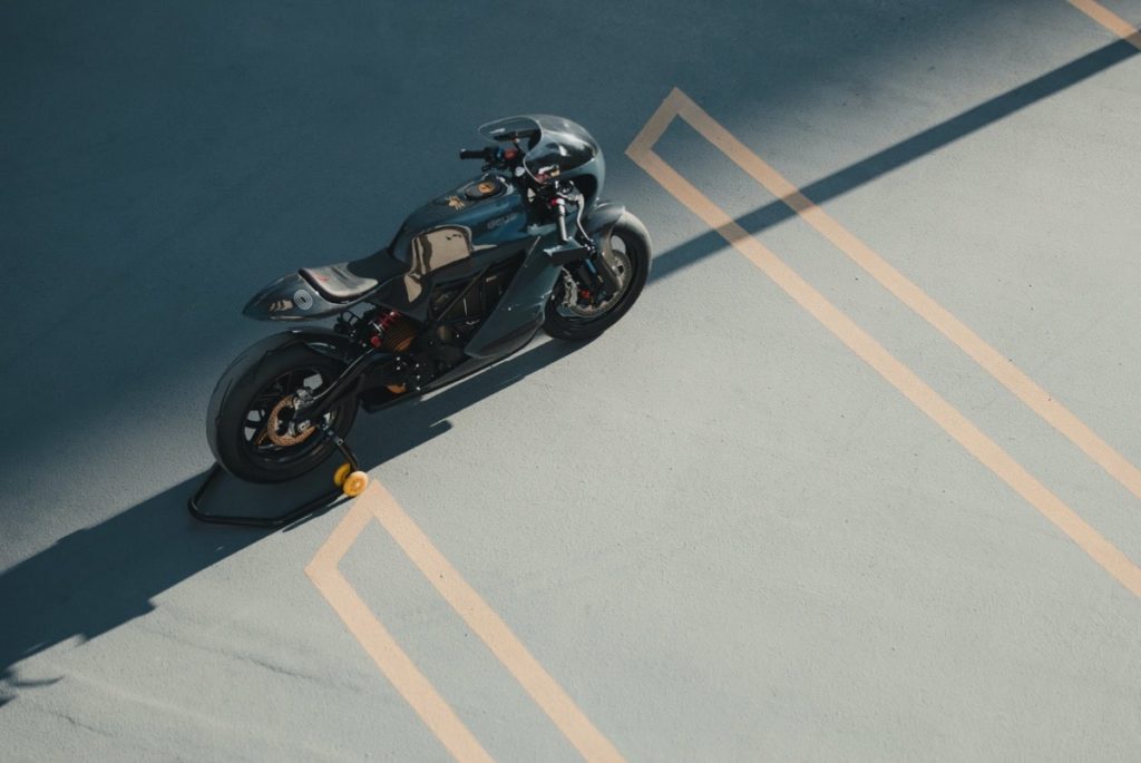 Deus ex Machina custom de la Zero Motorcycles SR/S