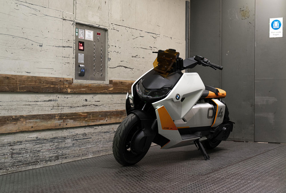 nouveautés 2021 BMW scooter électrique