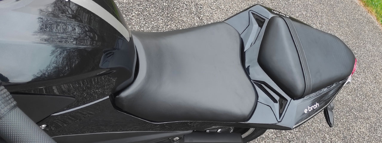 Selle pilote et passager de la Ebroh Bravo GLE Pro