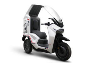 Le Sym EF3, scooter électrique pour les facteurs