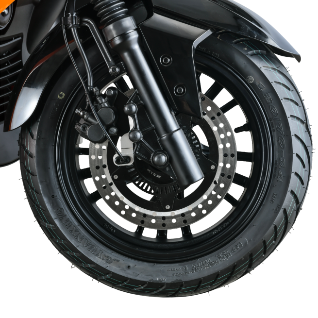 roue PINK FLY PHASE 3 qui montre l'ABS