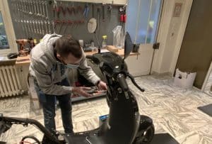 atelier réparation scooter électrique paris