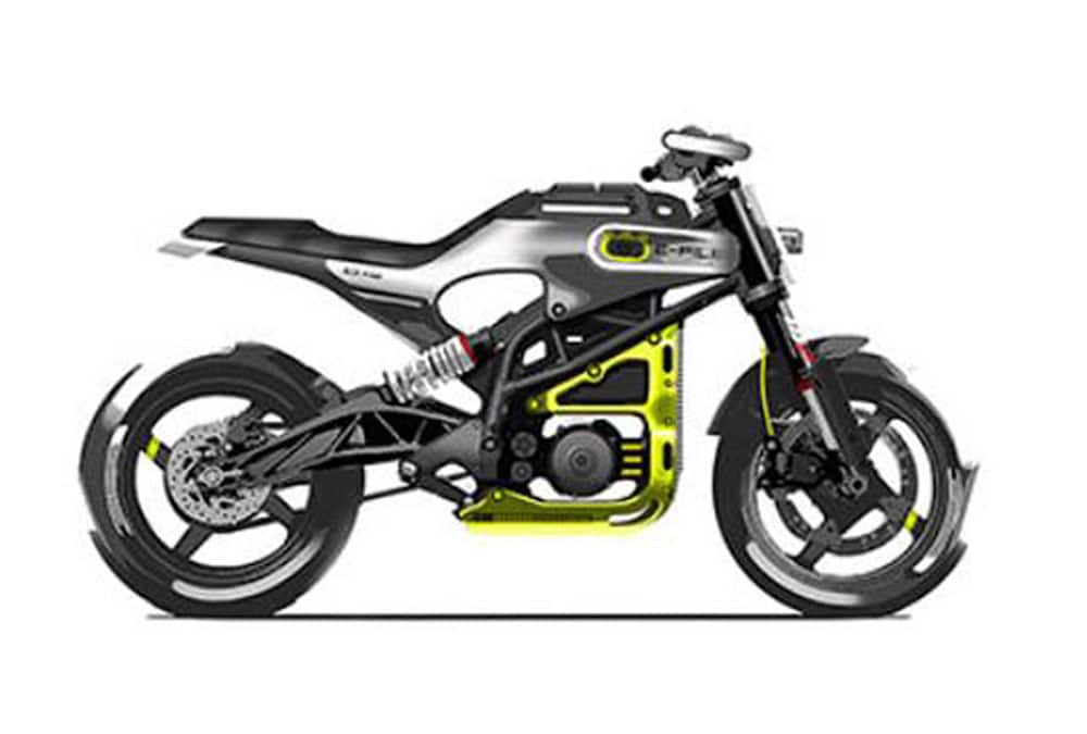 Husqvarna e-Pilen concept dessin