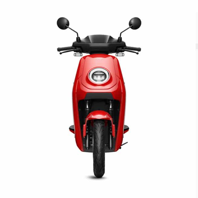 niu mqi gt rouge scooter électrique pour la ville