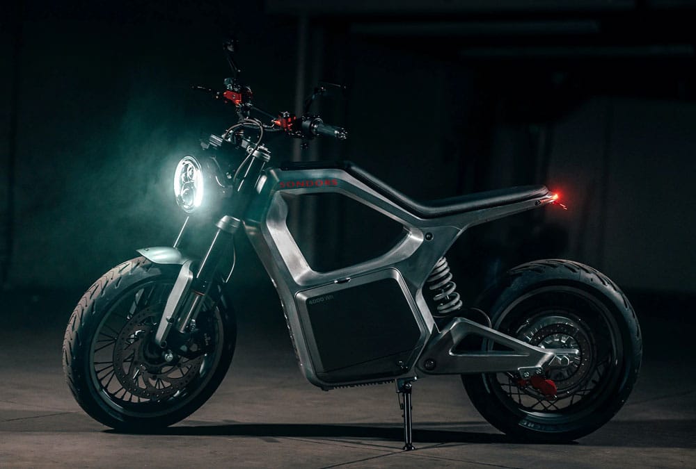 moto électrique  cadre aluminium