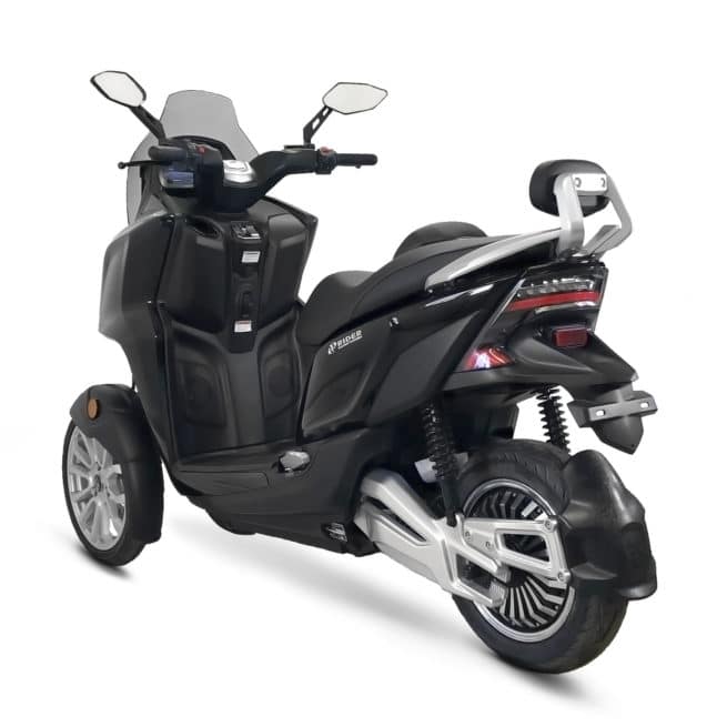 rider 3rs+ scooter trois roues silencieux