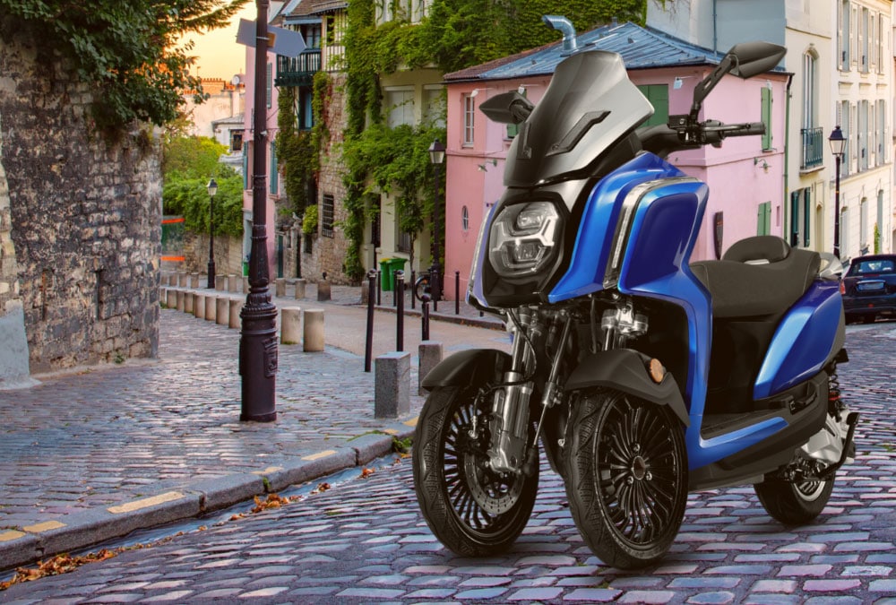 rider 3rs+ scooter 3 roues électrique nouveauté 2021 scooter 3 roues